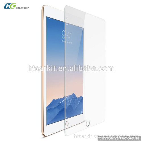 2016 anti scratch temper glass for ipad pro screen protector
